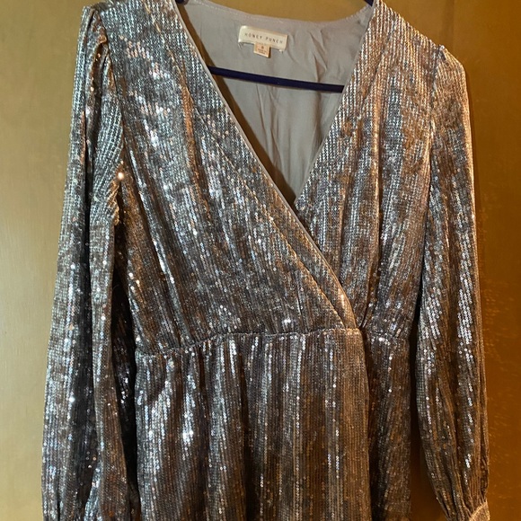 SPARKLY Bachelorette Party/ New Years Eve Dress - Picture 3 of 4